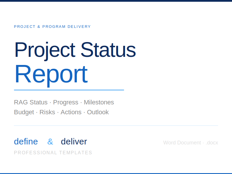 Project Status Report